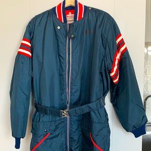 Retro Snow Suit Vintage Gold